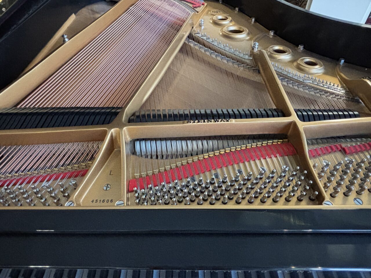 steinway l #451606 interior