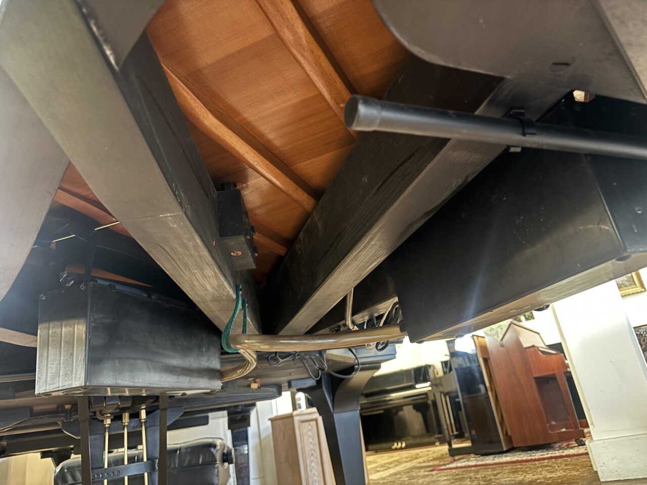 steinway b #336345 2 tank dampchaser