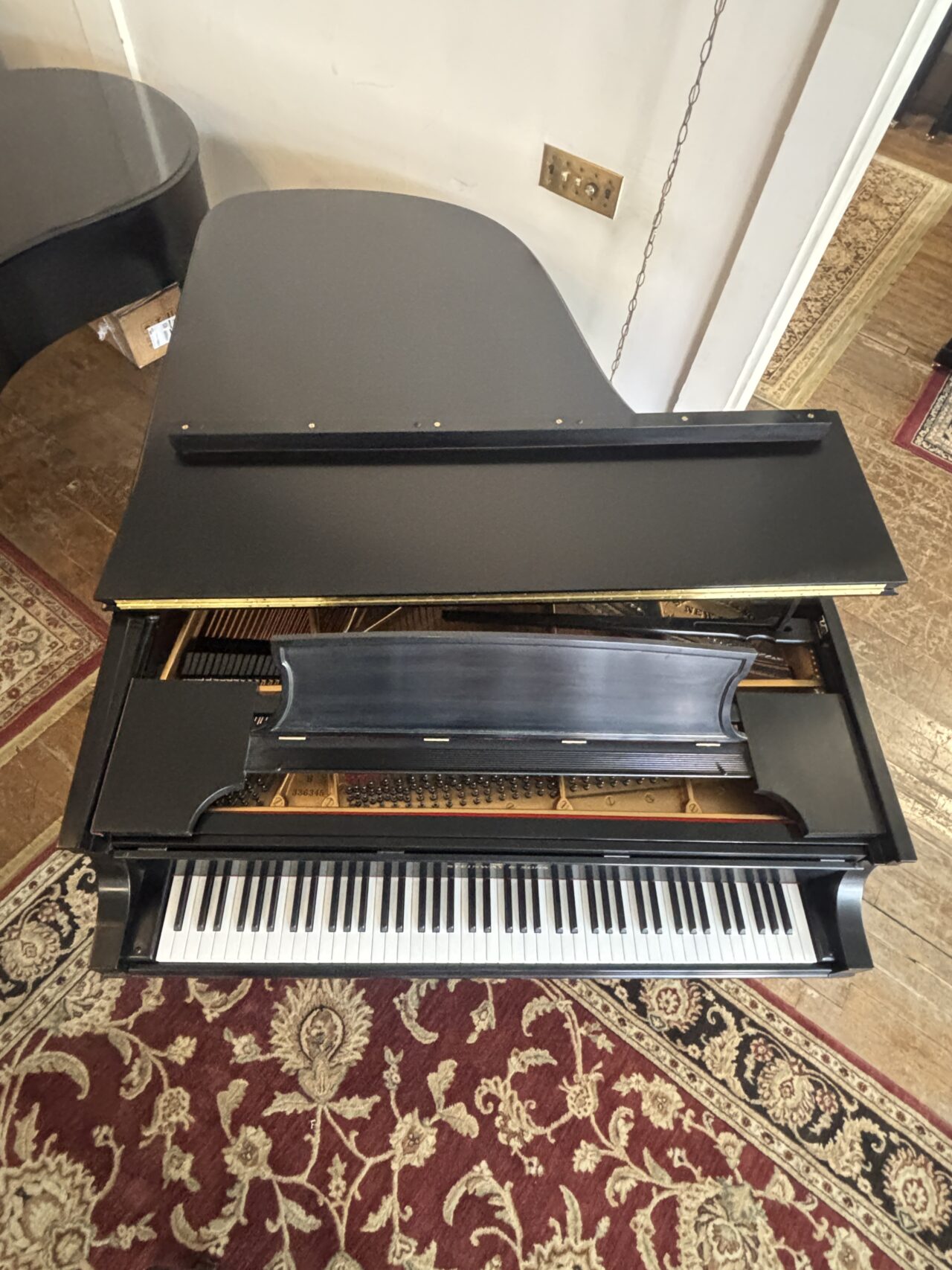 steinway b #336345 overhead