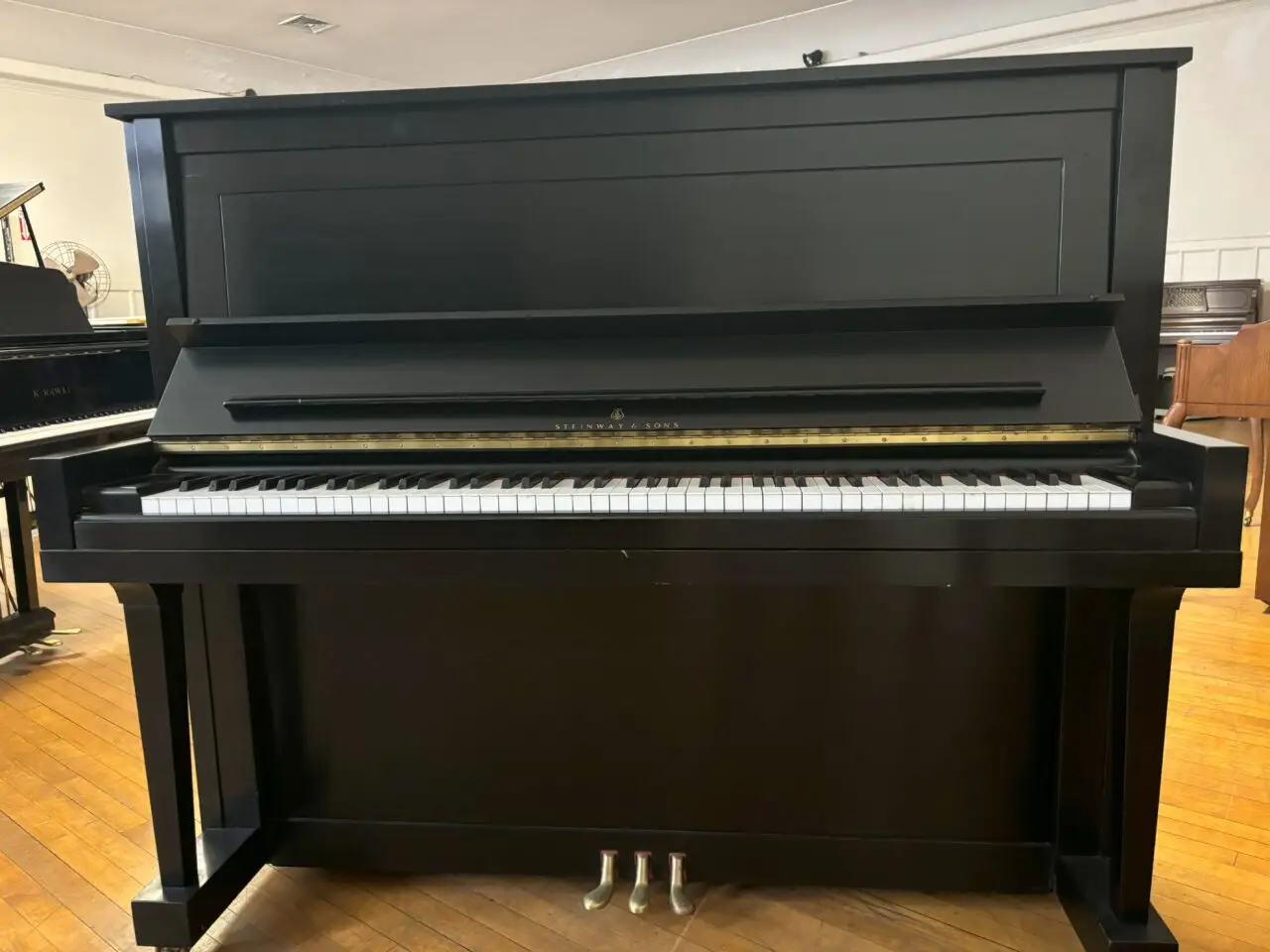 steinway k 495 revised front
