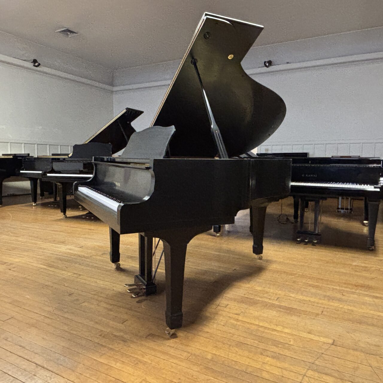 yamaha c3 satin #2895159 corner right