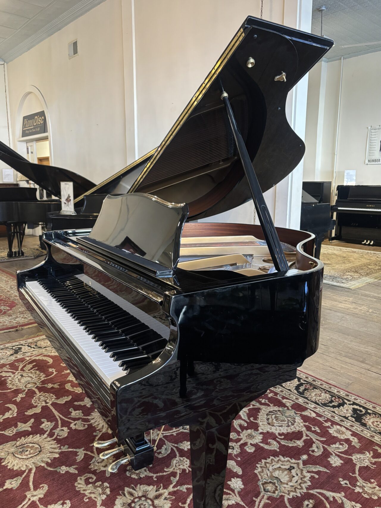 hallet and davis wg49 side view