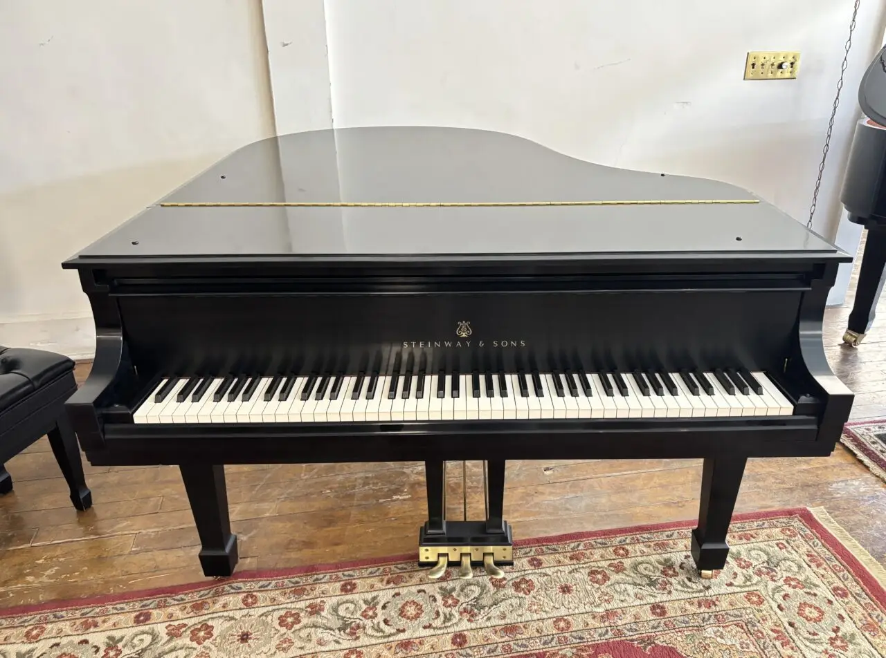 steinway m #433766 closed lid straight